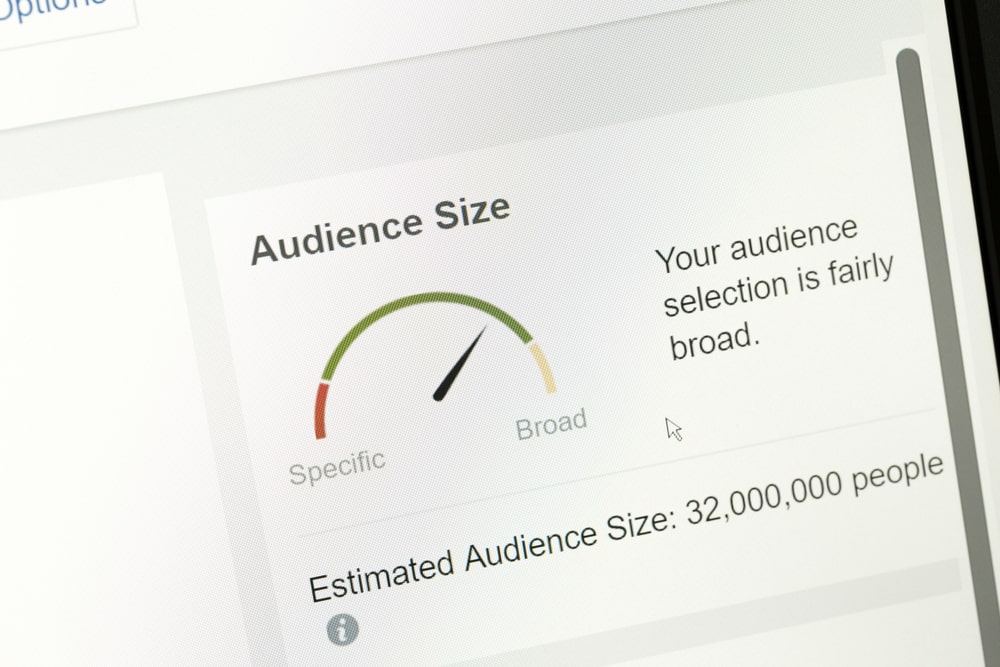 facebook advertising audience reach